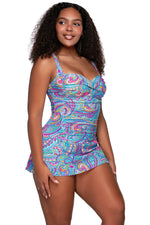 Sunsets Escape Paisley Pop Sienna Swim Dress