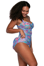 Sunsets Escape Paisley Pop Sienna Swim Dress