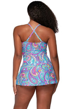 Sunsets Escape Paisley Pop Sienna Swim Dress