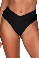 Swim Systems Black Delfina V Front