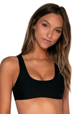 Swim Systems Black Rylee Racerback