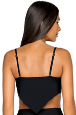 B Swim Black Out Calypso Top