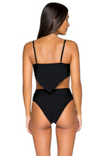 B Swim Black Out Calypso Top