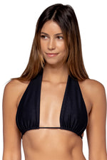 B Swim x Elizabeth & Christen Black Sand Saint Tropez