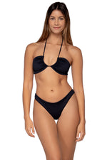 B Swim x Elizabeth & Christen Black Sand Saint Tropez